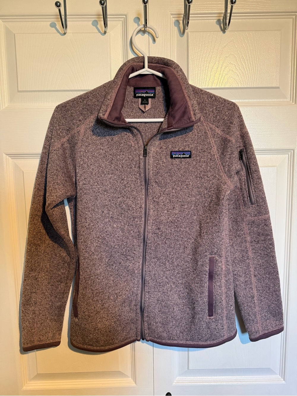 Patagonia Women’s Full-Zip Teddy Jacket - Mauve